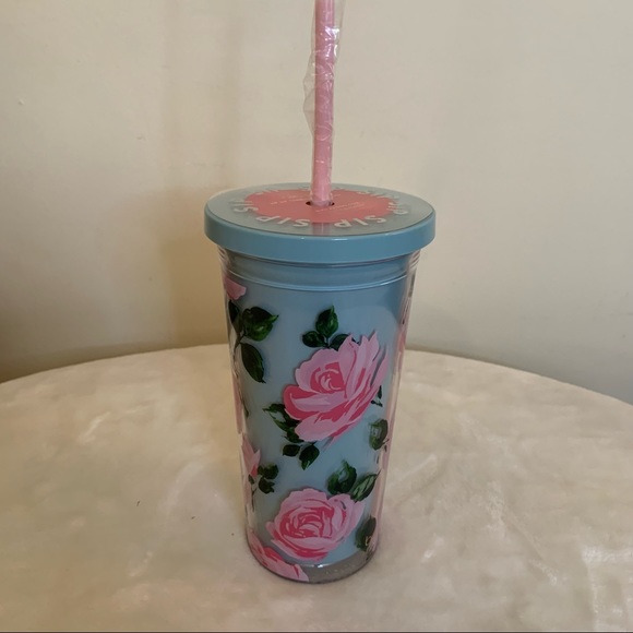 Ban.do Sip Sip Tumbler with Straw (NWT) - Picture 2 of 7